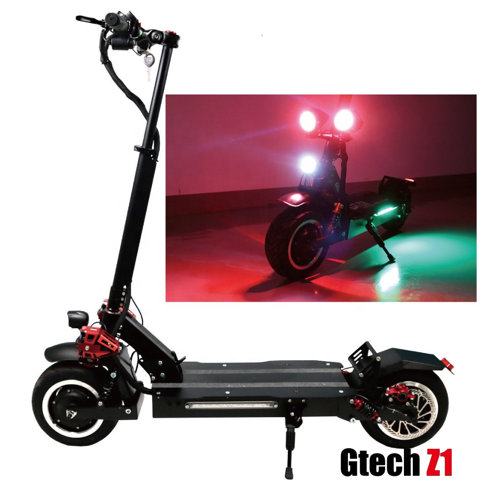 Gtech 5600w 60v двойной двигатель 100km 80kph электрический скутер с максимальной скоростью