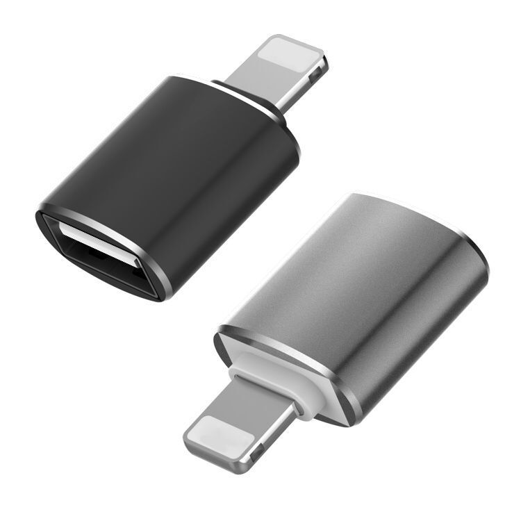 Переходник OTG USB «мама» для подсветки ios «папа» USB 2,0 для телефона адаптер для IOS