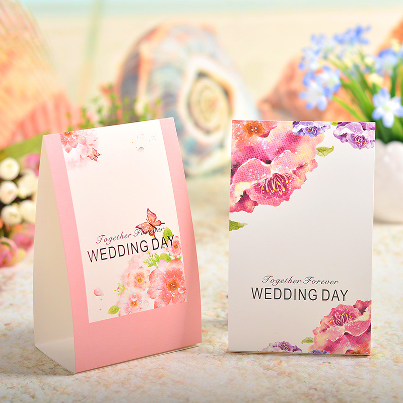 Wedding supplies table card Wedding seat card wedding creative seat table card