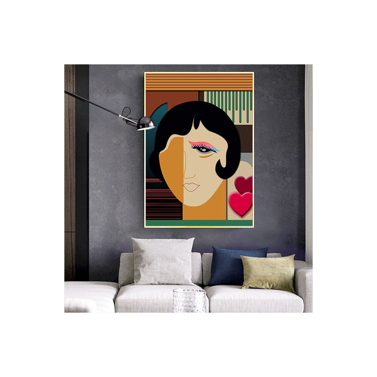 Good Quality Canvas Oil Painting Portrait Wall Decor Canvas Abstract Paintings For Living Room Wall