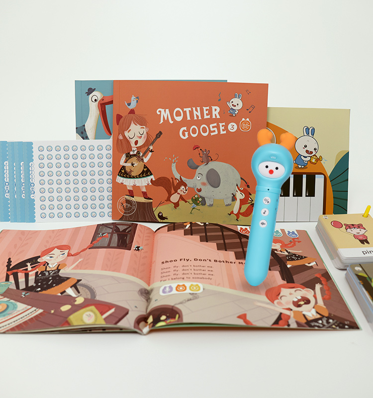 Preschool Language Learning Books Point Reading Dimdu Smart Reading Pen Kids