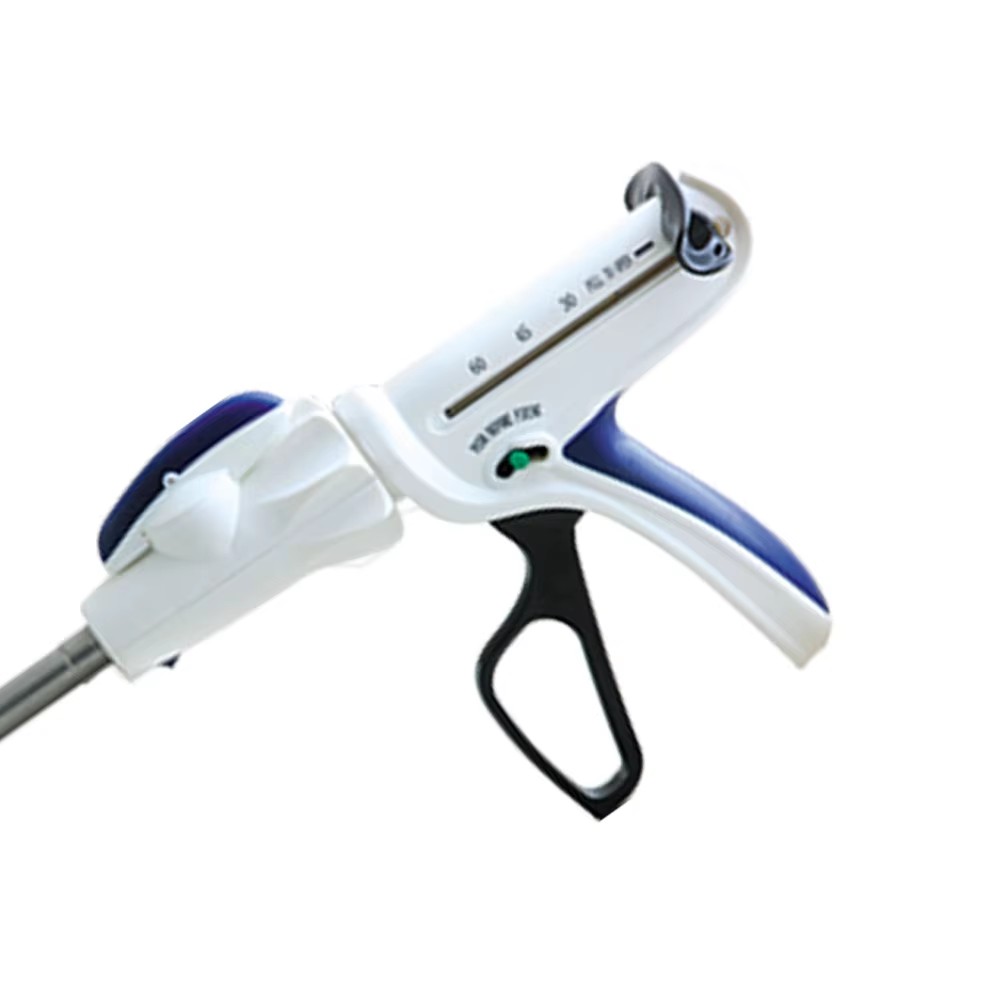 High Quality Endoscopic Linear Cutter Stapler Set Titanium And Plastic Medical Supplies Instrument With Stainless Steel Reloads
