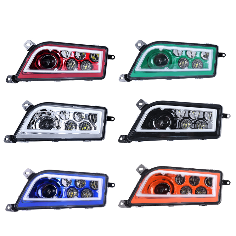 RZR XP 4 TURBO UTV ATV Halo LED Headlight Front ATV Headlamp for Polaris