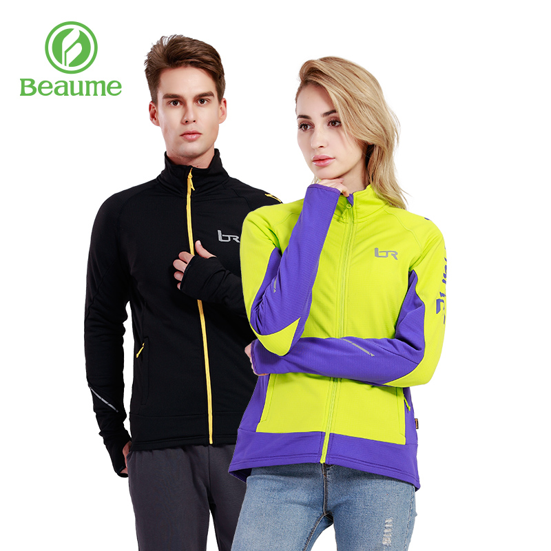 Men's tight elastic coat outdoor products wholesale windproof riding jacket mens coats autumn and winter warm fleece