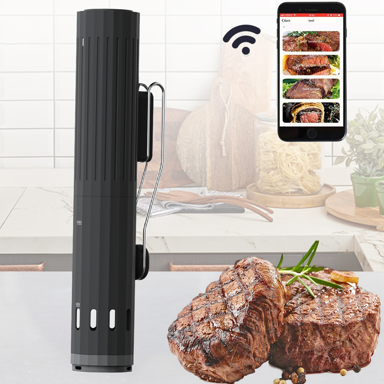 OEM ODM powerful 770w mini sous vide slow cooker with digital touchscreen display