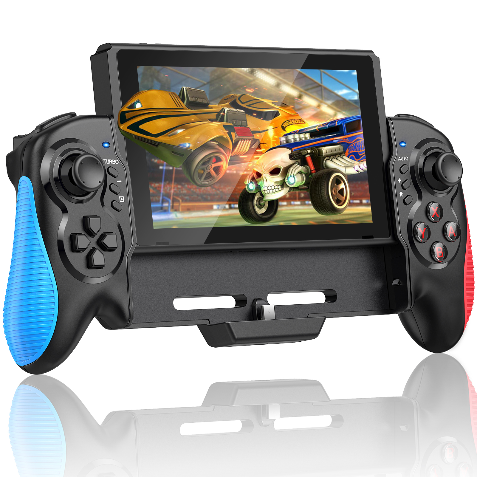 Для Nintendo Switch геймпад встроенный 6-осевой гироскоп дизайн для съемки под водой портативная ручка двойной двигатель вибрации для Nintendo Switch Joy игровой коврик