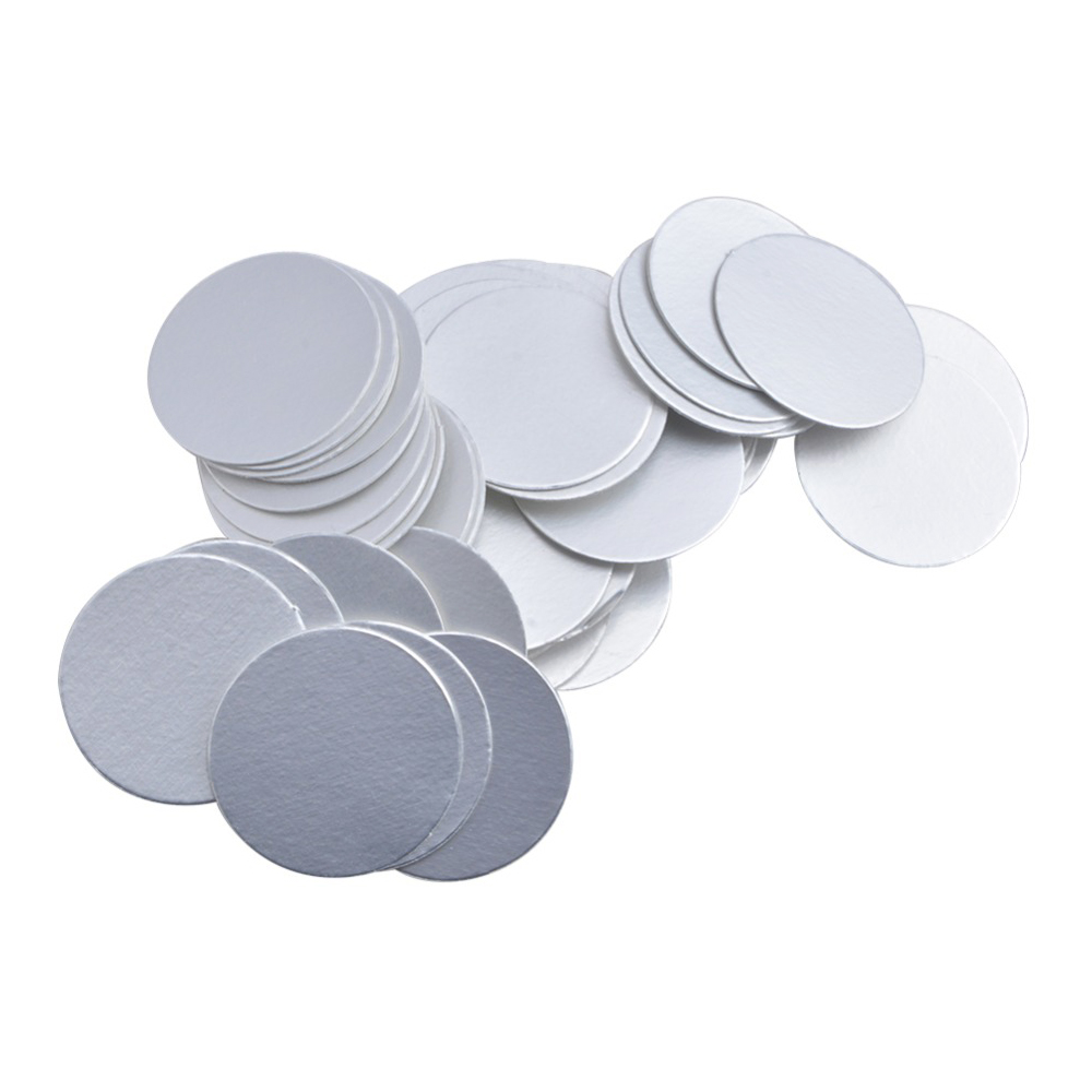 38mm Laminated Plastic Foil Bottle Lid Induction Sealer 1000 PCS For Hdpe Bottle Cap Sealing