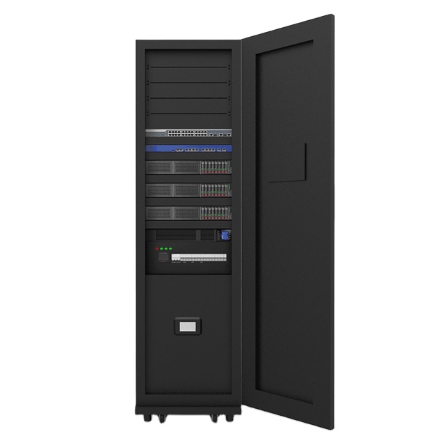 47U energy saving Micro Data Center Cabinet integrated distribution cabinet with PDU reserve battery
