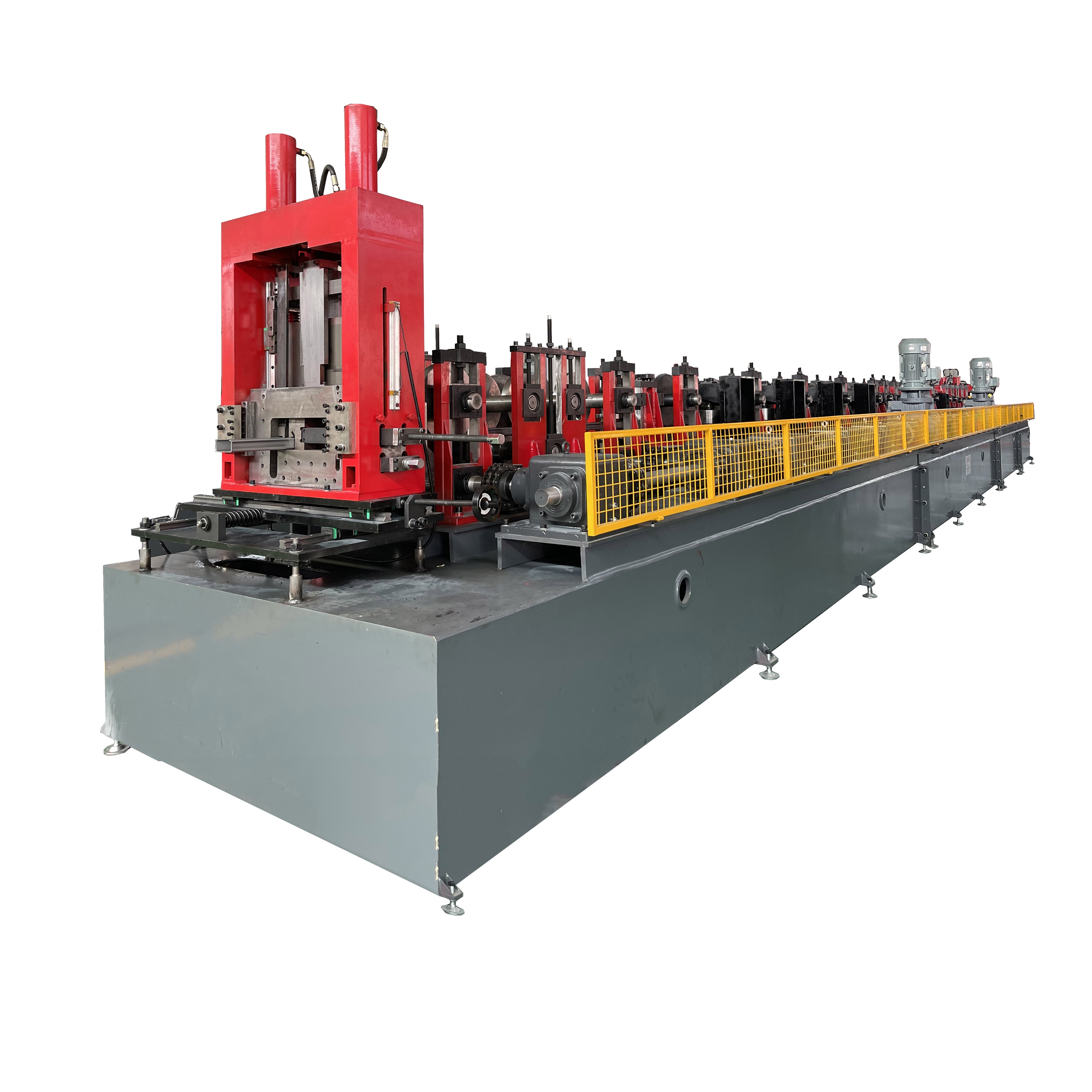 4mm thick automatic servo motor accurate fast interchangeable 80 to 350 Cz Purlin Machines for sale