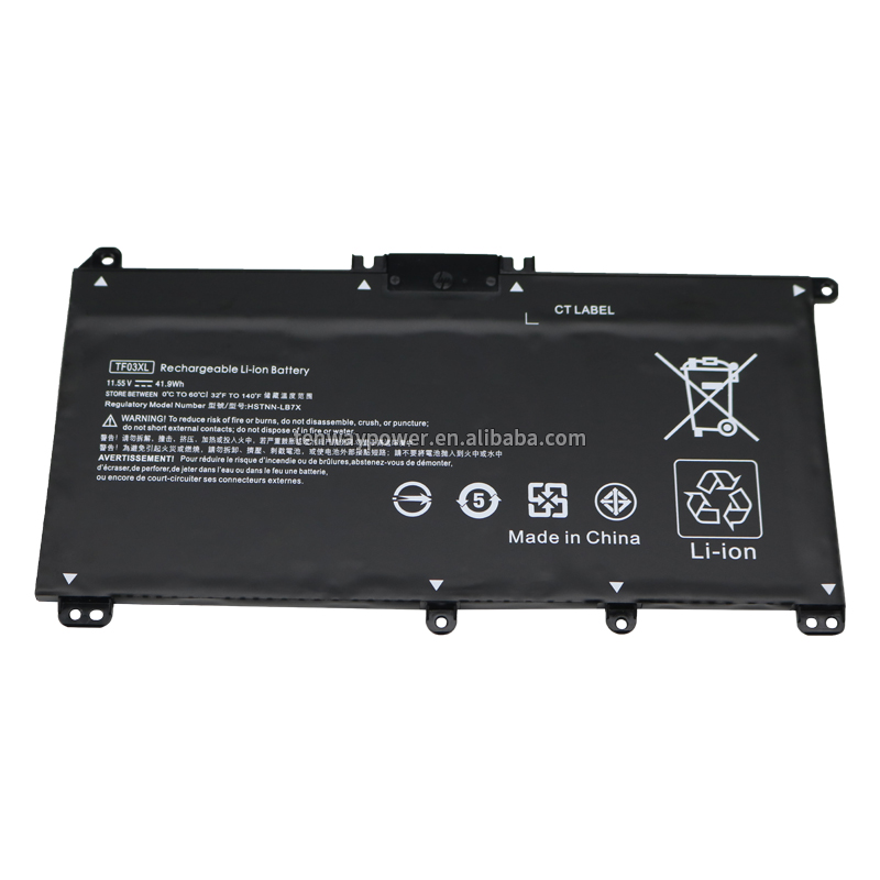 TF03XL 11.55V 41.9Wh laptop battery for HP Pavilion 14 15 Series replacement battery