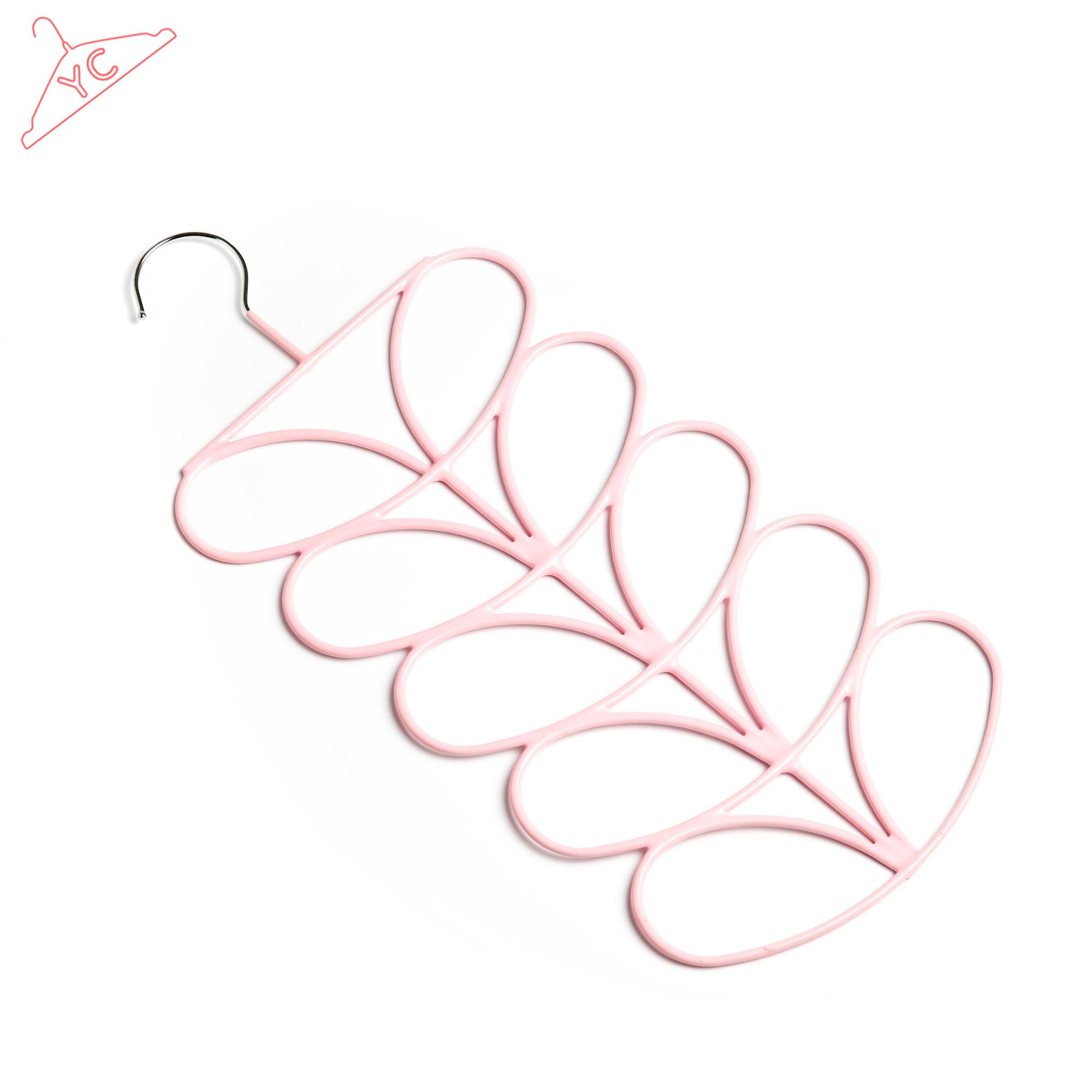 Wholesales household simple 5 layer metal hanger display