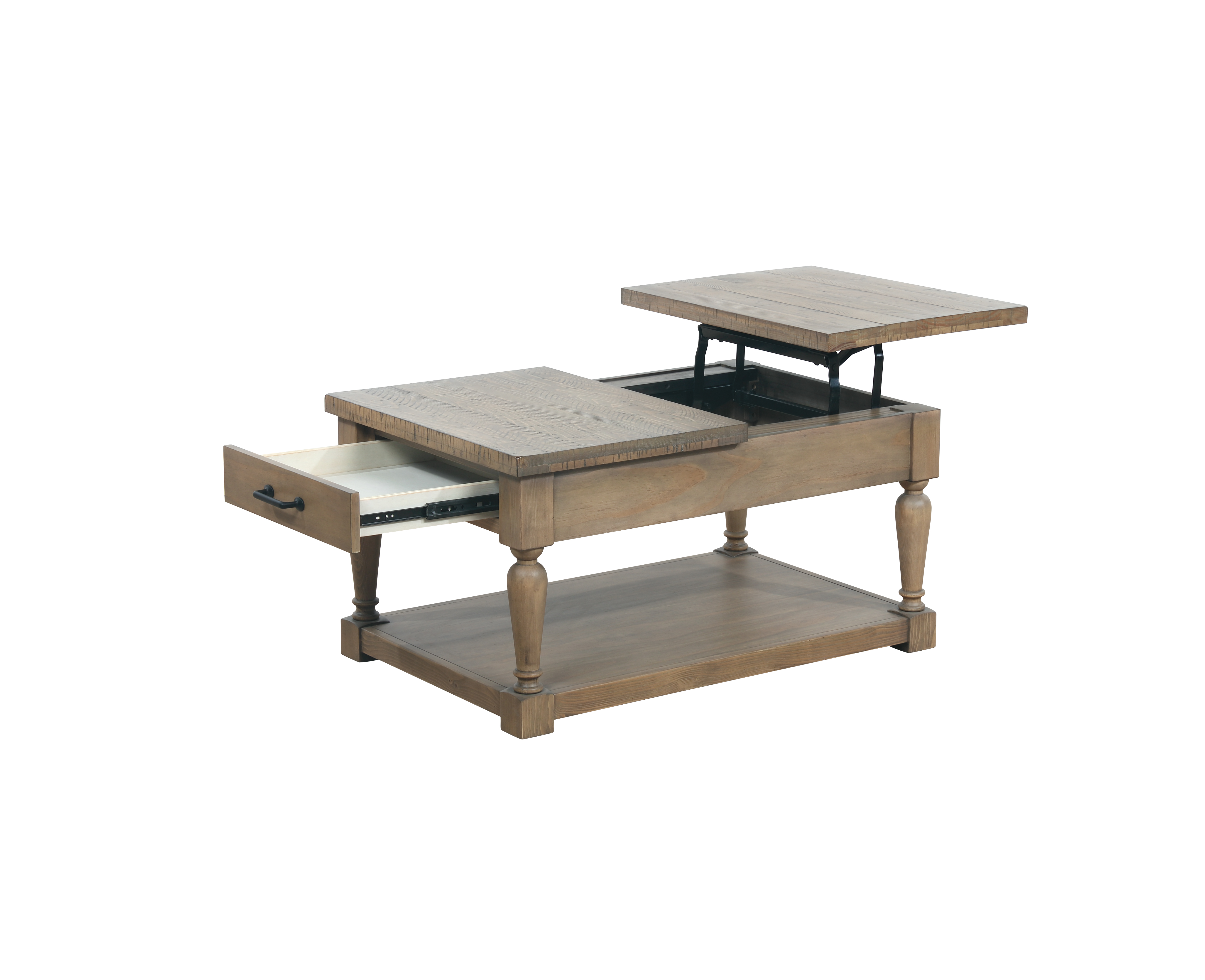 Living Room Mid Century French Vintage Style Lift Top Modern Designer Wooden Coffee Tea Table Sets