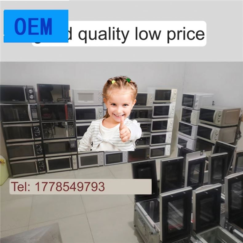Используемая оптовая продажа из нержавеющей стали 25L Microondas многофункциональная Встроенная микроволновая печь с замком для детей