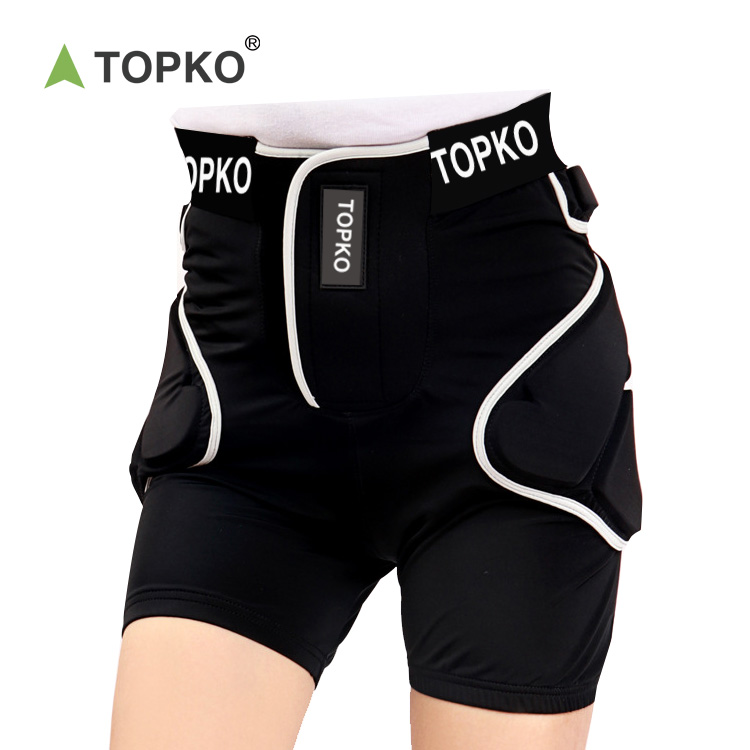 TOPKO New Ski Protection Butt Pants Skating 3D Protection For Hip Sports Protective Gear Multifunctional Anti-fall Pants