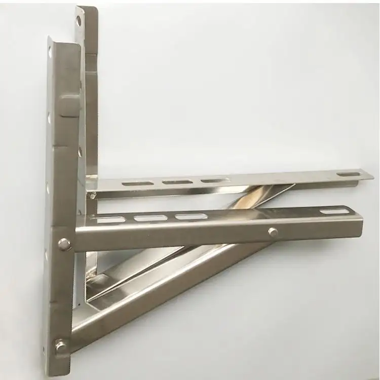 China Custom Made Sheet Metal Bracket Fabrication / Stainless Steel 304 Bracket Triangle Flat Brackets