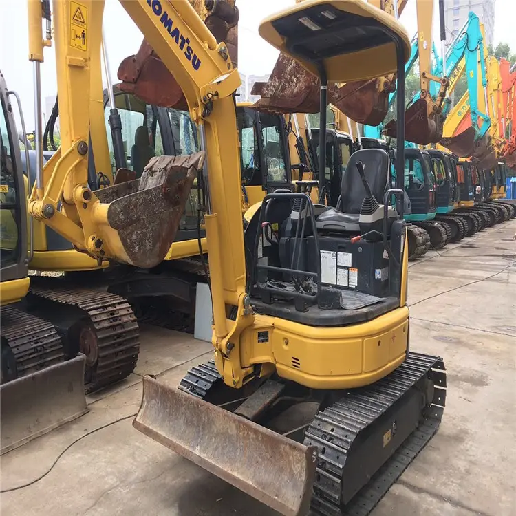 Used komatsuu mini excavator pc20