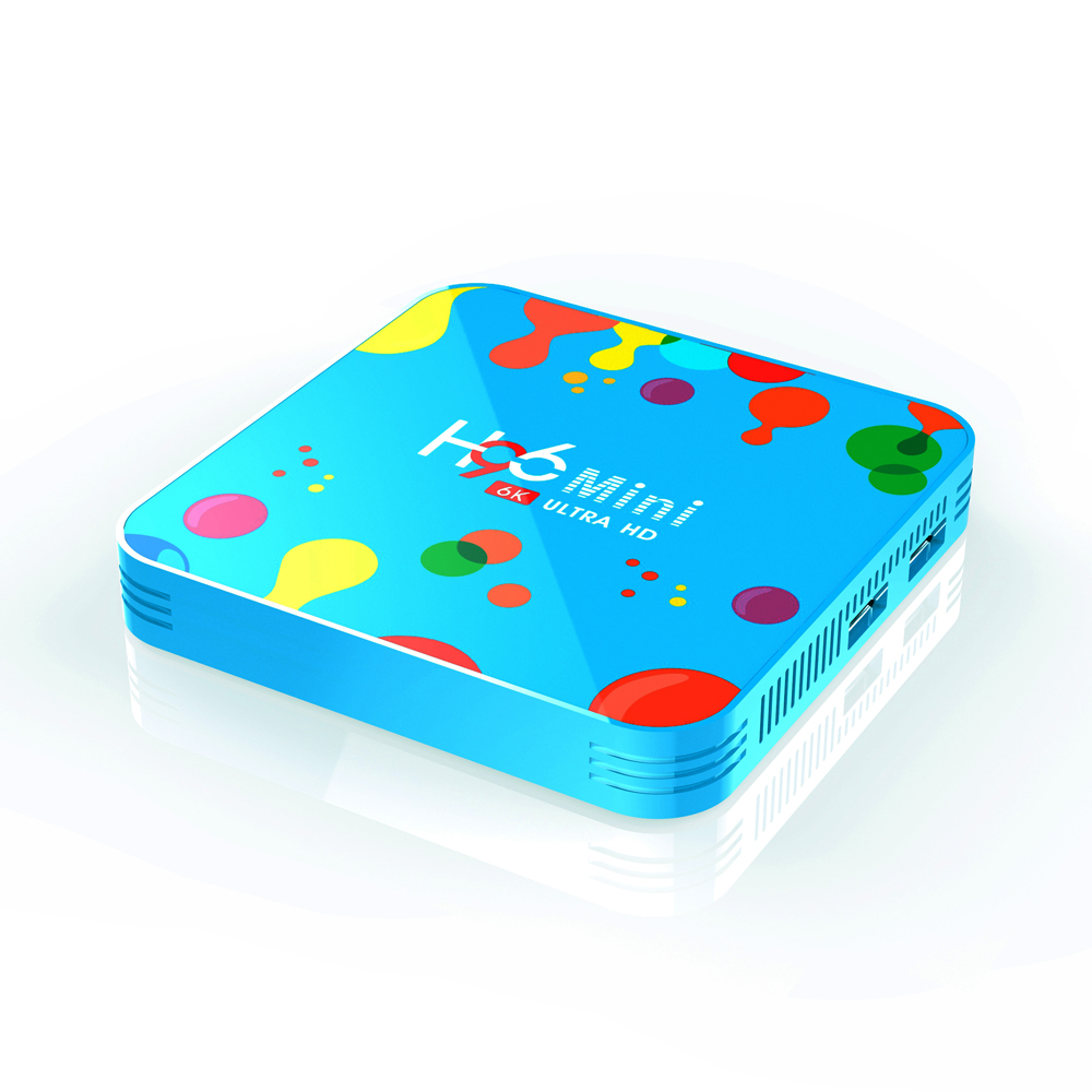 H96 Мини ТВ-приставка 6K ТВ-приставка Dual Wifi Allwinner H6 Android 9,0 ТВ-приставка X96mini