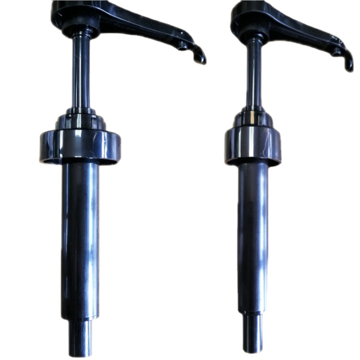 Good quality PP plastic kitchenware with/without protect cover nozzle thick pulpy Sauce press Pump Squeezer