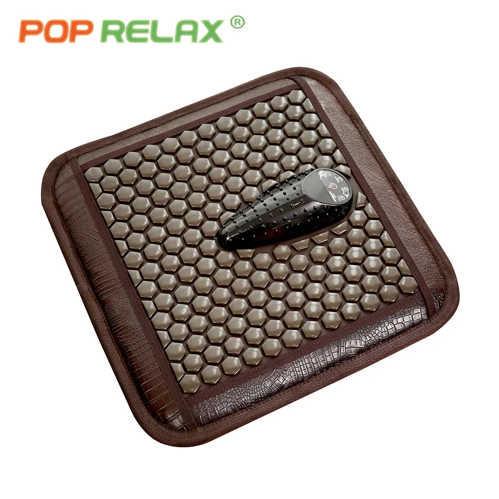 Amazon hot selling Light of prostate Vibration far infrared tourmaline Massage seat mat mattress