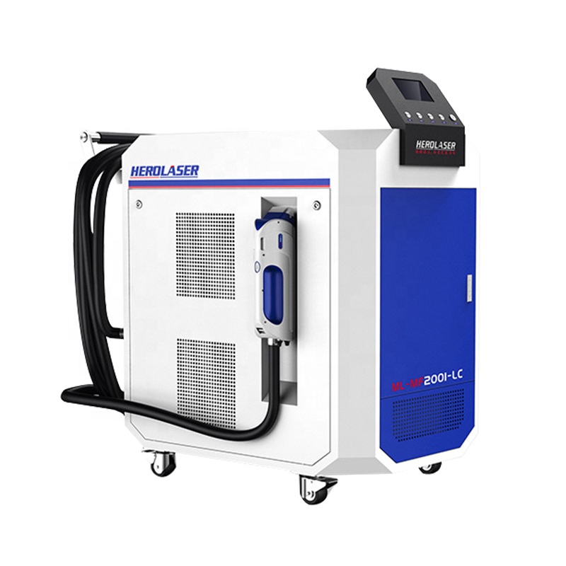 1000W 1500W IPG laser Cleaning Machine for Rust Oil Grease Dust Oxidized Surface Cleaning Removal Car chassis paint