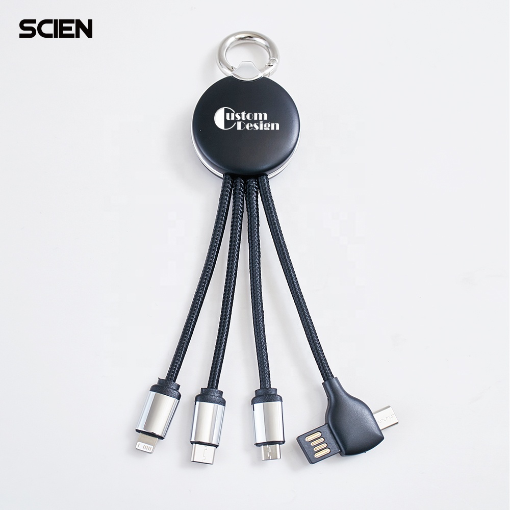 2021 Горячая продажа Amazon 15 см 6 pin 1 двухсторонний USB (патент) светодиодный кабель для ключей