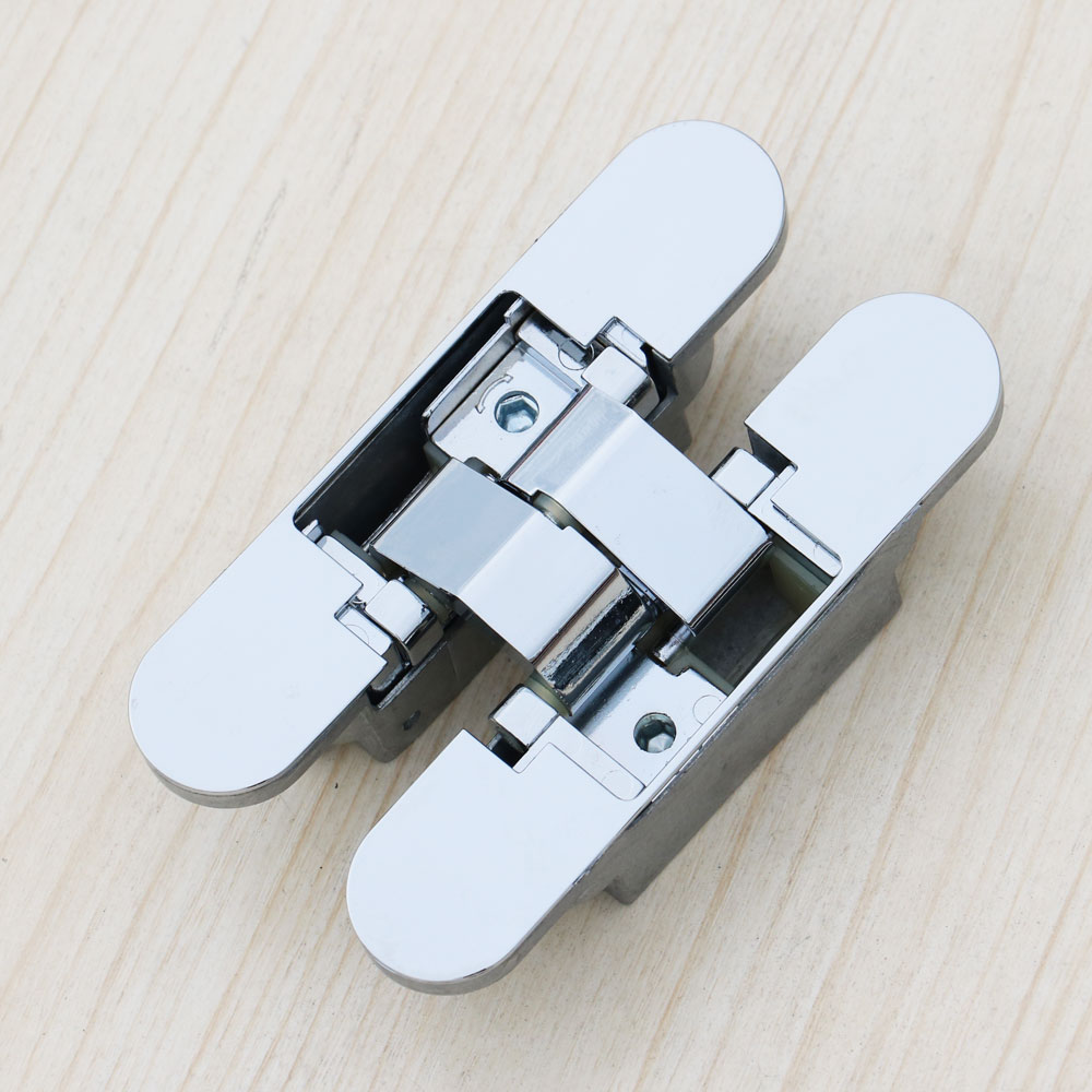 3d adjustable zinc alloy concealed removable door hinge for wooden door