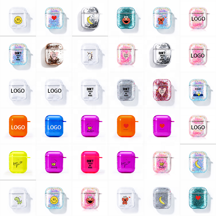For Air Pods Universal Shock Proof Protective Cover TPU Marble Case For Apple AirPod Case Cover