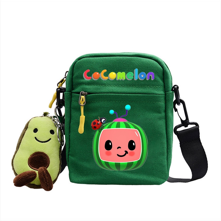 Плюшевый Рюкзак cocomelon, сумка, игрушка, милый бесплатный образец cocomelon, сумка через плечо JJ cocomelon, сумка для мобильного телефона, игрушка