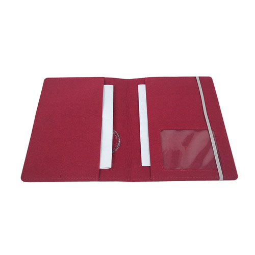 Classic Personal Organizer Felt Cover Business Office Binder Notebook Cute Kawaii Agenda Planner A5 A6 A7