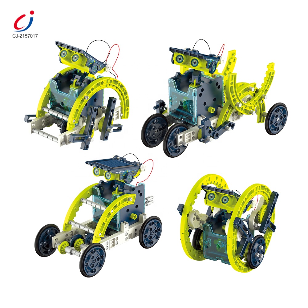 DIY Building Science Experiment Kit Take Apart Toys Assembly Stem Building 12-In-1 Education Solar Power Robot Toys