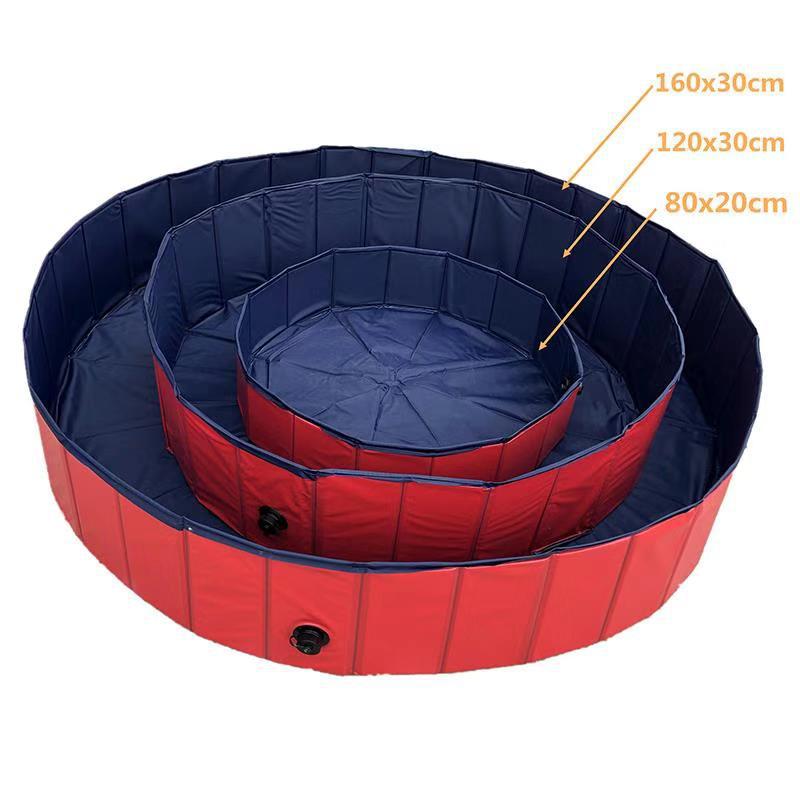 PVC pet bath swimming padding pool outdoor