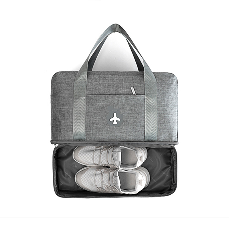 Overnight bag custom business gym sports women men travel bag with shoe compartment