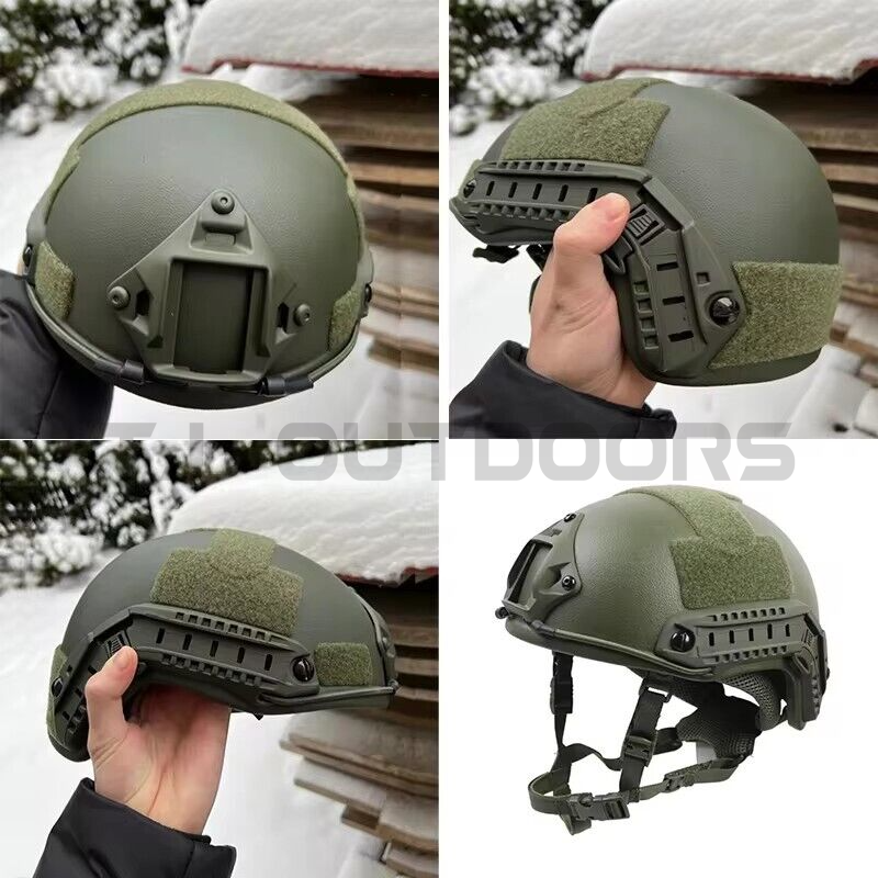 Limited Time Coupon $100 , FAST Ballistic Protection Helmet 3a - UHWMPE/Kevlar, Tactical Safety helmet