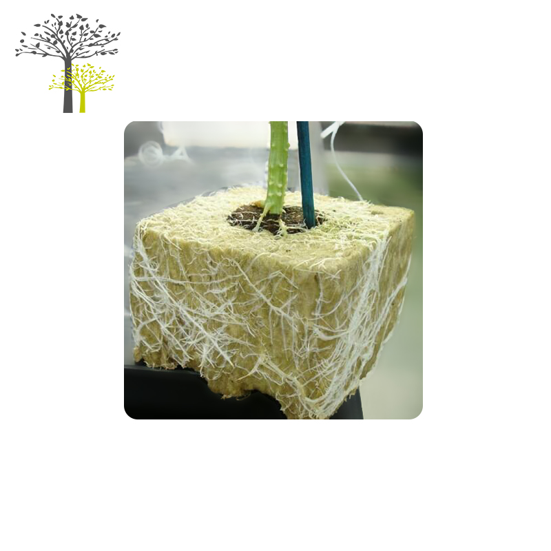 Factory Direct Supplier Rock Wool Soilless Cultivation Equipment Grow Block Hydroponic Rock Wool