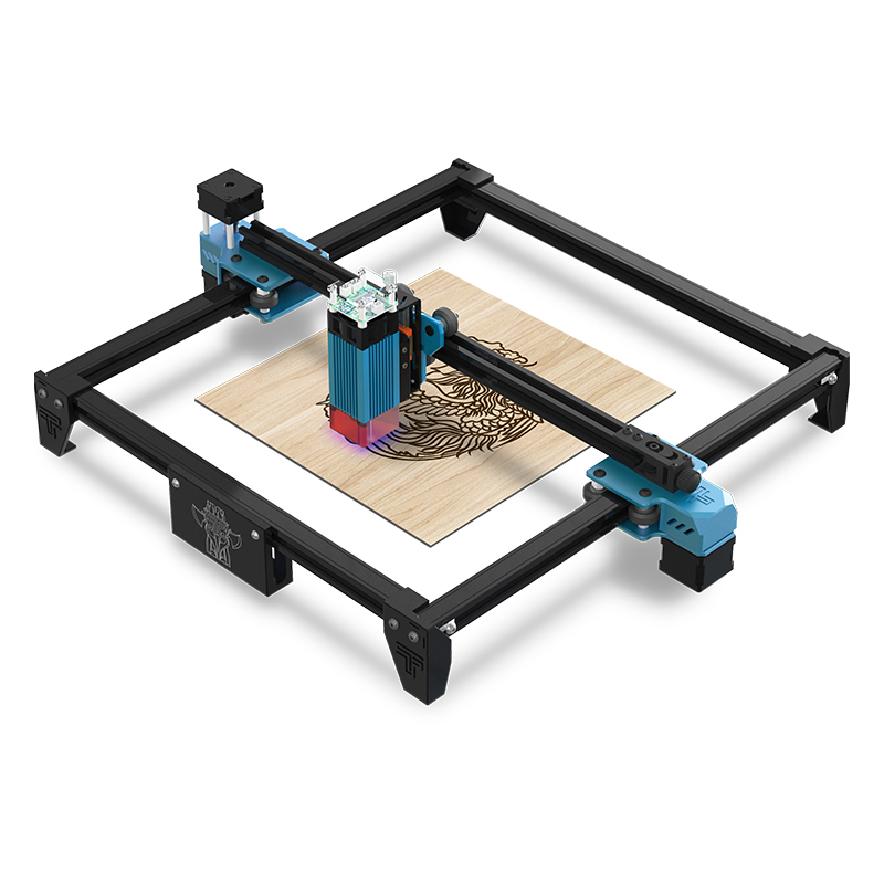 TWOTREES Totem s high speed accurate 40W lazer engraving machine photo laser engraving