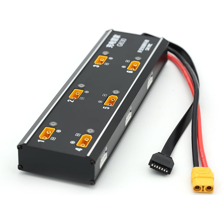 SKYRC G630 зарядный концентратор система управления зарядкой парная PC1080 зарядное устройство для БПЛА/сельскохозяйственных батарей дрона 6 в 1