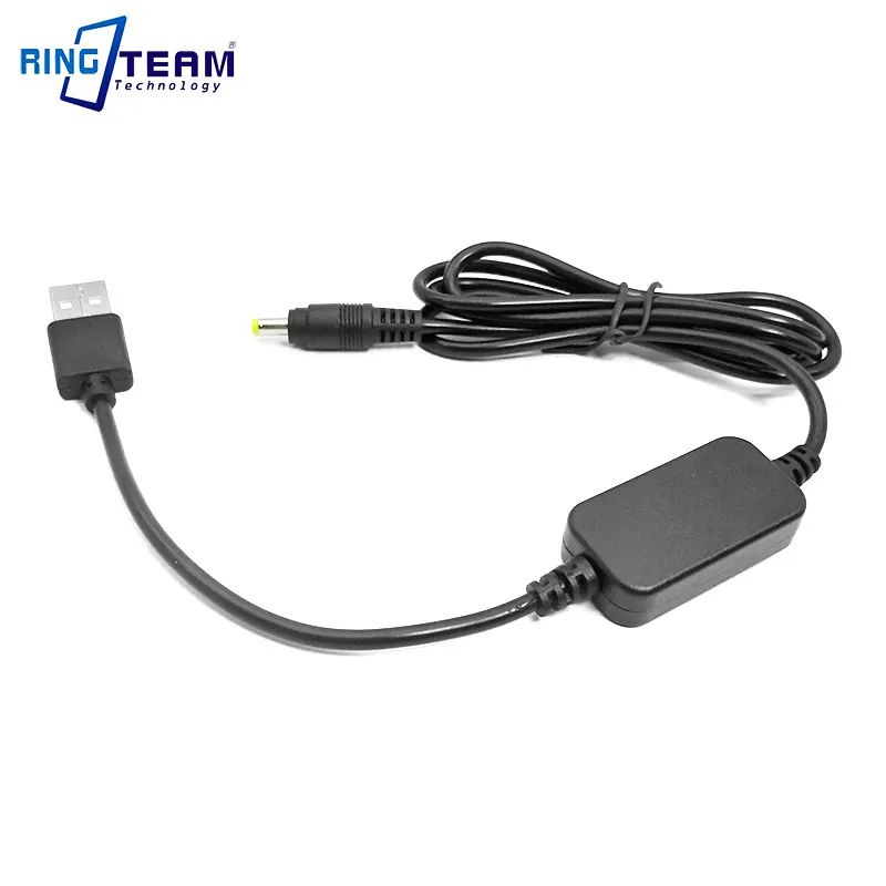 DC 5V 2A Drive USB Cable Improve Voltage With DC 4.0*1.7mm For DC Coupler DMW DCC3 DCC6 DCC8 DCC9 DCC11 DCC12 DCC15 EP-5A EP-5B