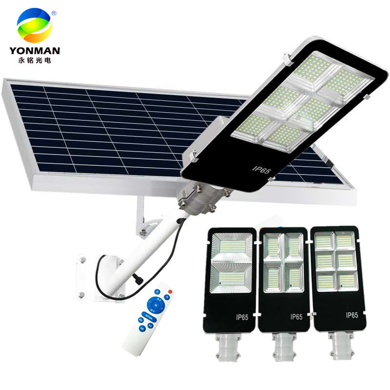 Все мощные уличные светодиодные фонари ip65 smd, интегрированные солнечные панели, солнечная энергетическая система, уличные солнечные фонари