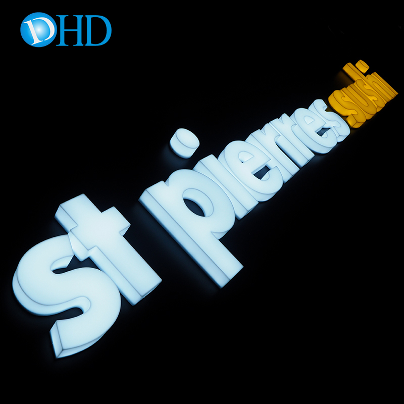 Вывески для ресторанов, вывески для магазинов, 3D электронные светодиодные наружные вывески, цена логотипа