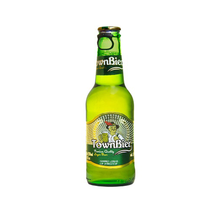 "" Townbier "светлого пива в бутылках 5.0% VOL. ALC. 24X25CL