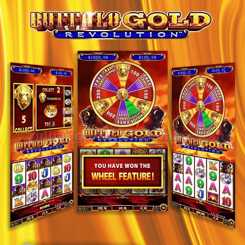 Игровой автомат с монетами, видеоигры Buffalo Gold Revolution