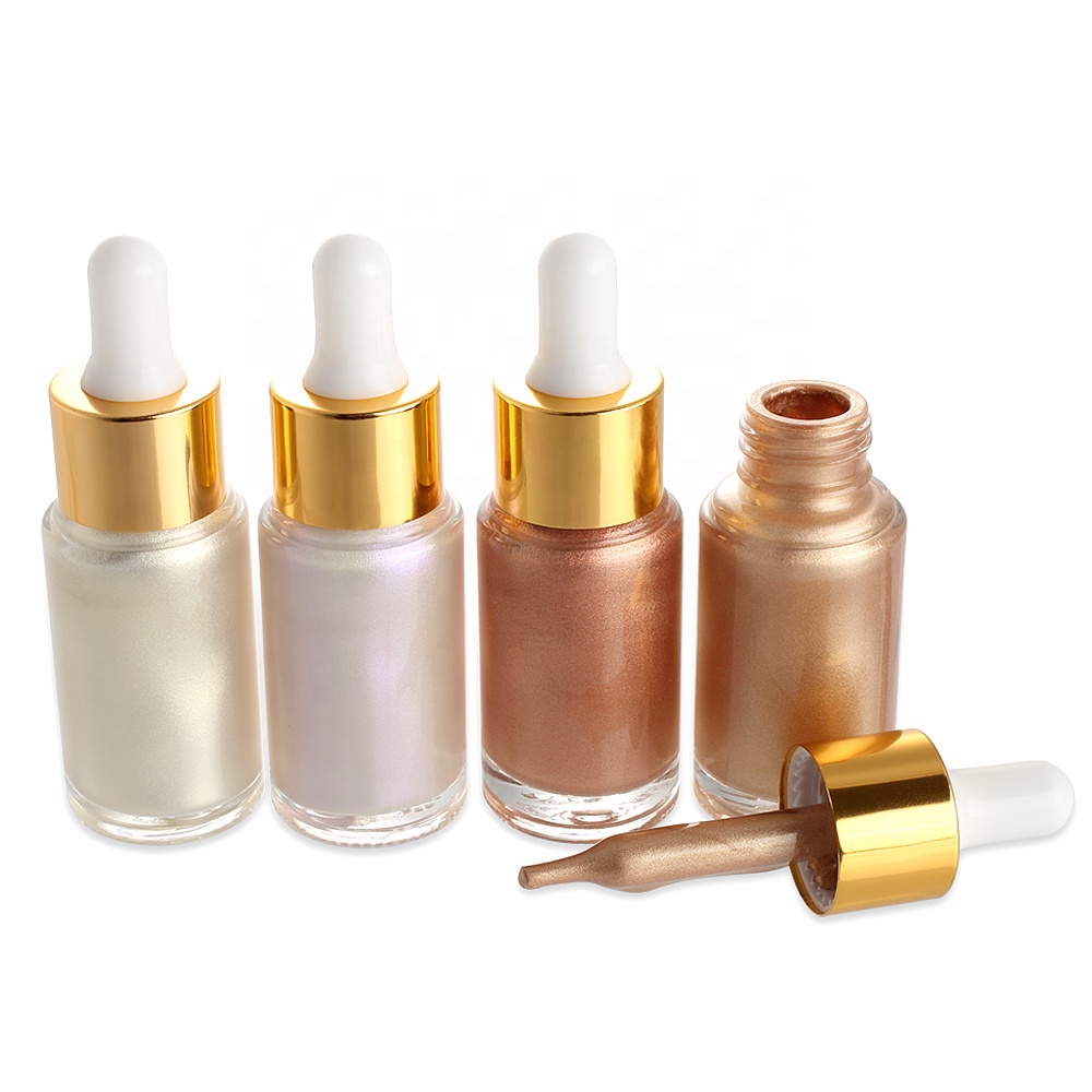 Сделайте свой собственный хайлайтер Бронзовый хайлайтер OEM Liquid Highlighter