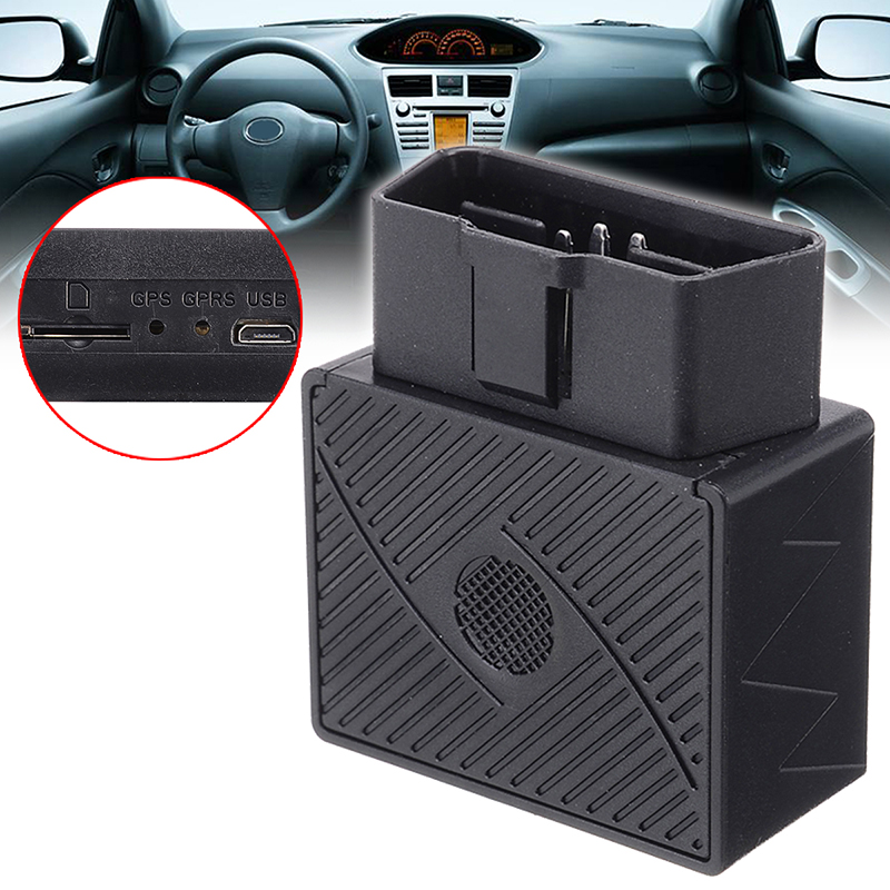 Безопасность автомобиля obd 2 GPS трекер GSM SIM в реальном времени GPRS оборудование для отслеживания автомобиля