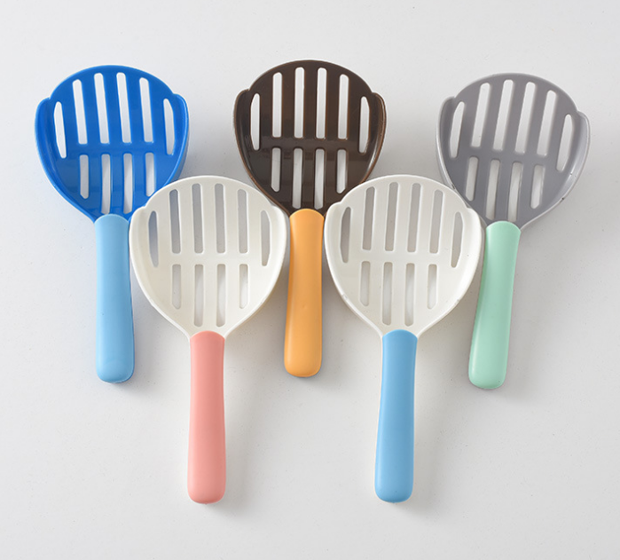 Plastic Pet Cat Litter Scoop Animal Puppy Dog Litter Scoop For Poop Cleaning Removing Cat Litter Shovel
