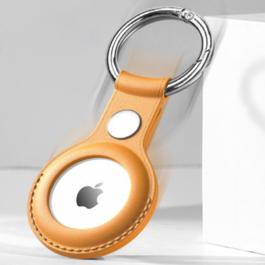 Кожаный защитный чехол для брелока airtag Tracker Anti-Lost Airtag case airtag