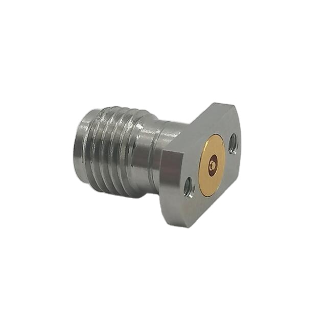 2.92mm Jack 2-Hole Flange Compression Mount Install the internal thread of the RF coaxial adapter