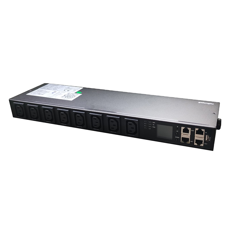 Умная PDU-розетка для шкафа gelongtu, 8 портов, C13, с защитой от отключения, 16 А, программирование разработки в системе python,Telnet и SNMP