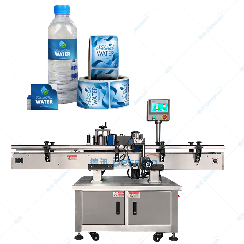 Automatic customized plastic round bottle can jar sticker labeling machine labeler price