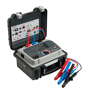 DC Insulation Resistance Testers Multi-function Double Clamp Earth Ground Resistance Tester