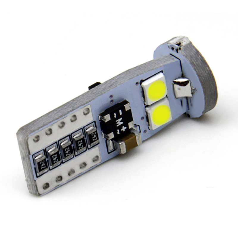Led T10 супер яркий w5w 194 168 t10 led 3030 6SMD canbus неполярный для автоматической системы освещения